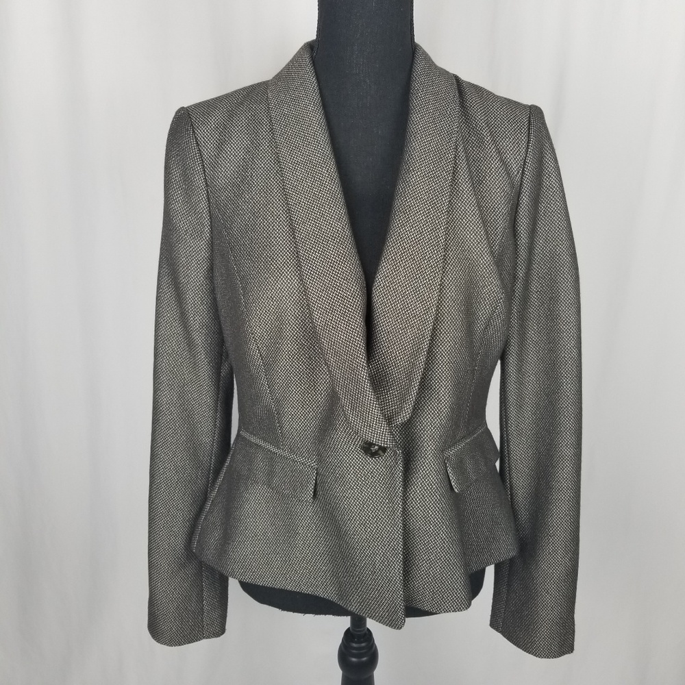 Ann Taylor Gray Blazer